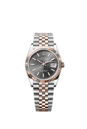 Datejust 36 Oyster, 36 mm, Oystersteel and Everose gold 126231