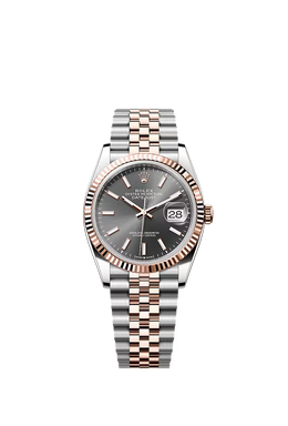 Datejust 36 Oyster, 36 mm, Oystersteel and Everose gold 126231