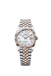 Datejust 36 Oyster, 36 mm, Oystersteel and Everose gold 126231