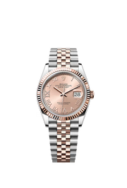 Datejust 36 Oyster, 36 mm, Oystersteel and Everose gold 126231