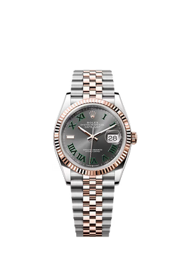 Datejust 36 Oyster, 36 mm, Oystersteel and Everose gold 126231