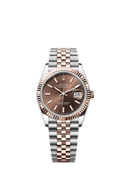 Datejust 36 Oyster, 36 mm, Oystersteel and Everose gold 126231