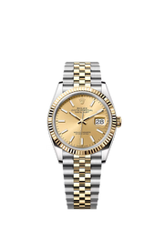 Datejust 36 Oyster, 36 mm, Oystersteel and yellow gold 126233