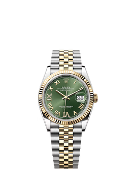 Datejust 36 Oyster, 36 mm, Oystersteel and yellow gold 126233