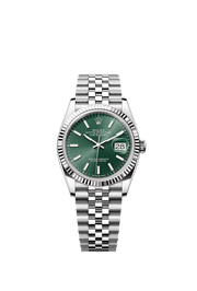 Datejust 36 Oyster, 36 mm, Oystersteel and white gold 126234