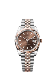 Datejust 41 Oyster, 41 mm, Oystersteel and Everose gold 126331