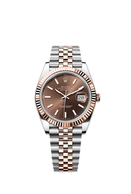 Datejust 41 Oyster, 41 mm, Oystersteel and Everose gold 126331