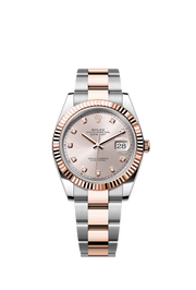 Datejust 41 Oyster, 41 mm, Oystersteel and Everose gold 126331