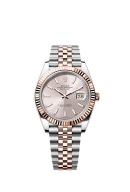 Datejust 41 Oyster, 41 mm, Oystersteel and Everose gold 126331