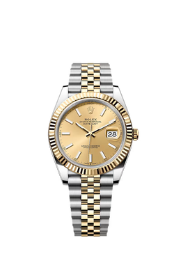 Datejust 41 Oyster, 41 mm, Oystersteel and yellow gold 26333