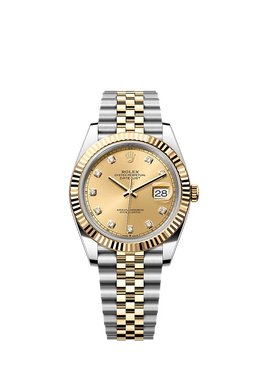 Datejust 41 Oyster, 41 mm, Oystersteel and yellow gold 126333