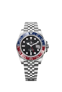 GMT-Master II  Oyster, 40 mm, Oystersteel  126710BLRO