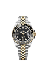 GMT-Master II Oyster, 40 mm, Oystersteel and yellow gold 126713GRN