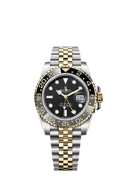 GMT-Master II Oyster, 40 mm, Oystersteel and yellow gold 126713GRN