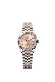 Datejust 31 Oyster, 31 mm, Oystersteel and Everose gold 278271