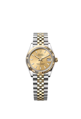 Datejust 31 Oyster, 31 mm, Oystersteel and yellow gold 278273