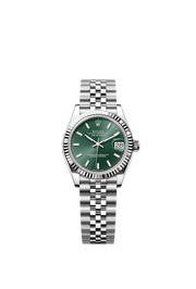 Datejust 31 Oyster, 31 мм, сталь Oystersteel и белое золото 278274 