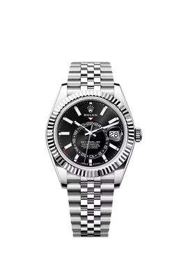 Sky-Dweller Oyster, 42 mm, Oystersteel and white gold 336934