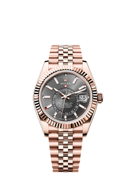 Sky-Dweller Oyster, 42 mm, Everose gold 336935
